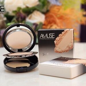 New, Amuse Professional Silk Pressed Powder| Kl228-5
